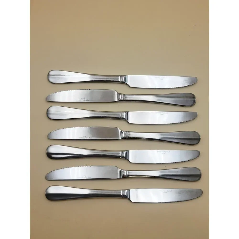 International Stainless SIMPLICITY Set Of 7 Dinner Knives